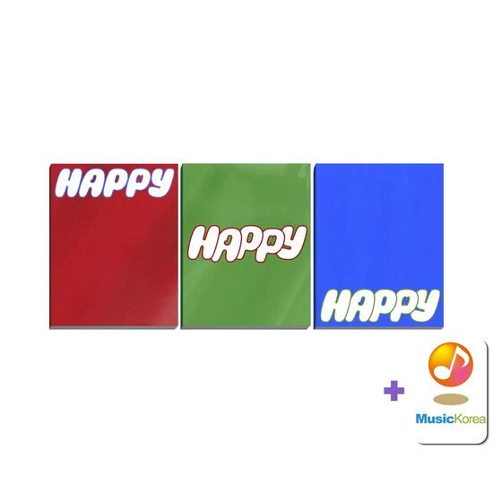 Jin (BTS) - 1st Solo Album [Happy] (Standard Ver.) + MusicKorea Photocard