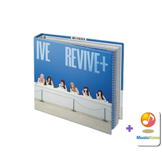 IVE - 2nd Album [REVIVE+] (SPOILERS Ver.) + MusicKorea Photocard