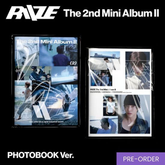{PRE-ORDER} RIIZE - 2nd Mini Album [II] (Photobook Ver.)