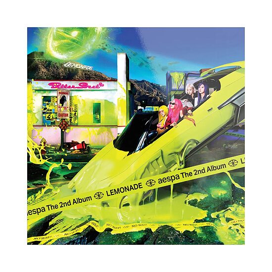 aespa - 2nd Album [LEMONADE] (Neon Yellow VINYL Ver.)