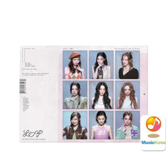 I.O.I - 3rd Mini Album [I.O.I : LOOP] + MusicKorea Photocard