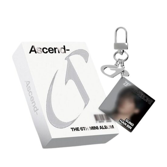 ZEROBASEONE The 6th Mini Album [Ascend-] (Lenticular Keyring Ver.)