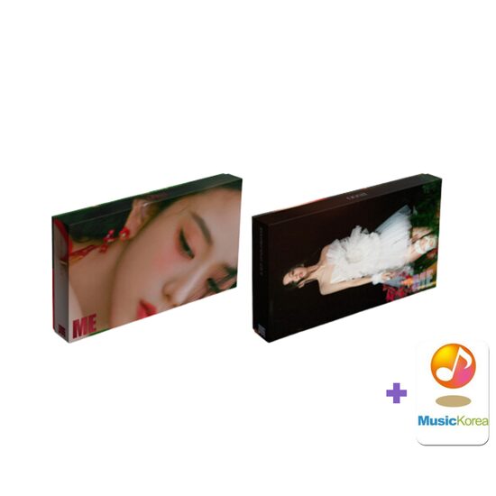 JISOO (BLACKPINK) - First Single Album [Me] (Standard Ver.) + MusicKorea Photocard