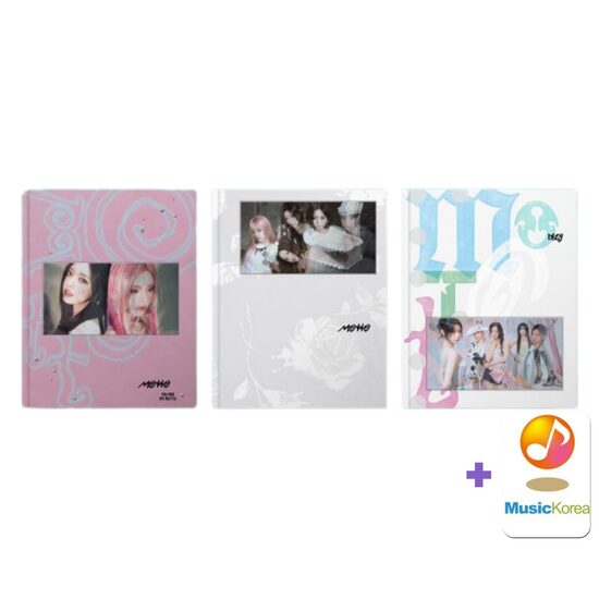 ITZY - 12th Mini Album [Motto] (PHOTOBOOK Ver.) + MusicKorea Photocard