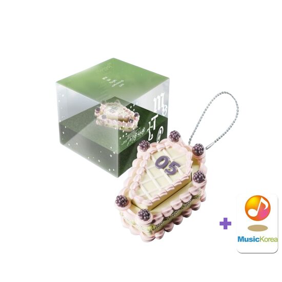 ITZY - 12th Mini Album [Motto] (CAKE CLICKER KEYRING Ver.) + MusicKorea Photocard