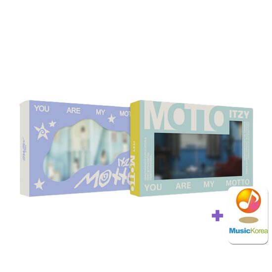ITZY - 12th Mini Album [Motto] (POCAALBUM Ver.) + MusicKorea Photocard