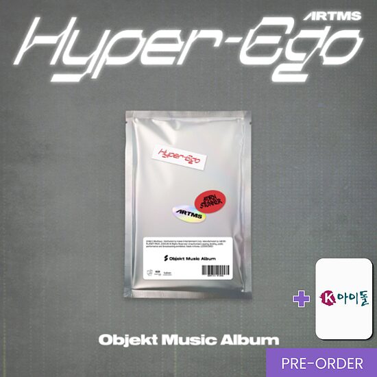 {PRE-ORDER} ARTMS - 2nd Mini Album [Hyper-Ego] (Objekt Music ver.) + KIDOL LUCKY DRAW