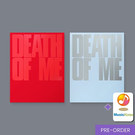 {PRE-ORDER} EVAN - 1st Mini Album [DEATH OF ME] (Standard Ver.) + MusicKorea fotokartīte