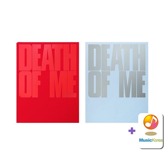 EVAN - 1st Mini Album [DEATH OF ME] (Standard Ver.) + MusicKorea fotokartīte