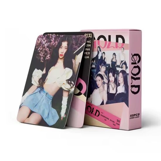 LOMO KARTĪTES | ITZY [GOLD]