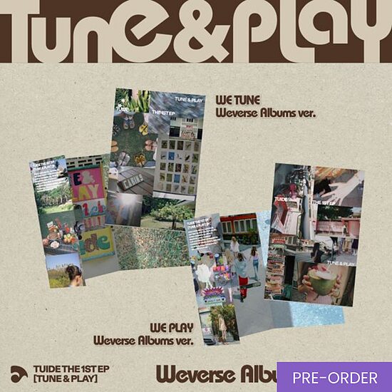 {PRE-ORDER} TUIDE - The 1st EP [TUNE & PLAY] (Weverse Ver.)