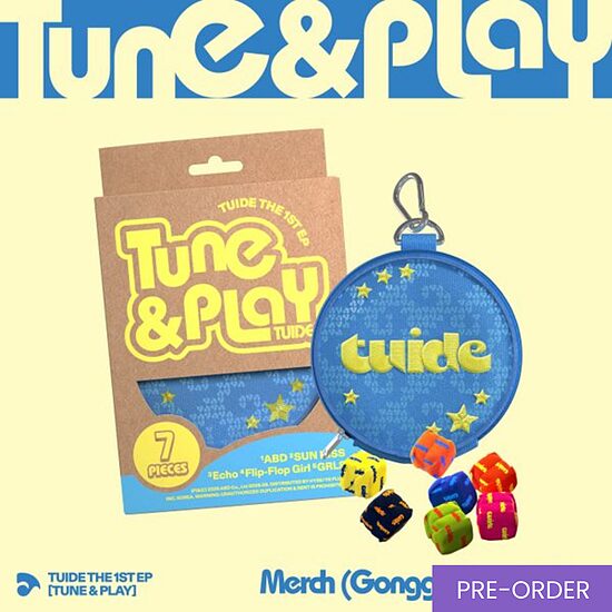 {PRE-ORDER} TUIDE - The 1st EP [TUNE & PLAY] (Merch Ver.)