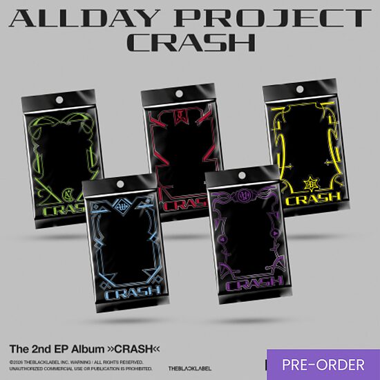 {PRE-ORDER} ALLDAY PROJECT - The 2nd EP Album [CRASH] (LITE Ver.)