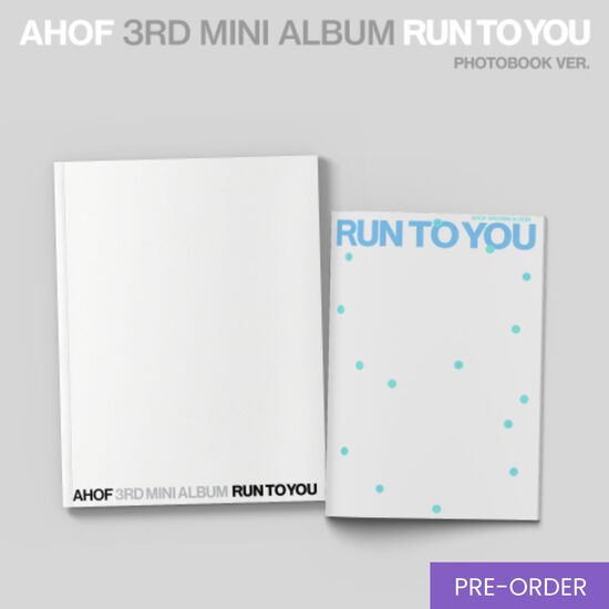 {PRE-ORDER} AHOF - 3rd Mini Album [RUN TO YOU] (Photobook Ver.)