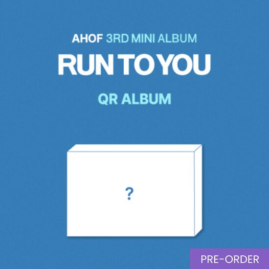 {PRE-ORDER} AHOF - 3rd Mini Album [RUN TO YOU] (QR Ver.)