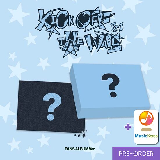 {PRE-ORDER} KickFlip - 5th Mini Album [KICK OFF THE WALL Pt.1] (Fans Ver.) + MusicKorea fotokartīte