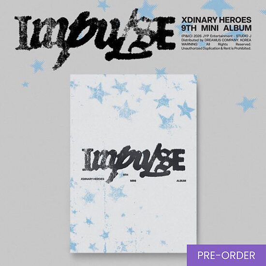 {PRE-ORDER} Xdinary Heroes - 9th Mini Album [IMPULSE] (Postcard Book Ver.)