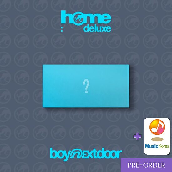 {PRE-ORDER} BOYNEXTDOOR - 1st Studio Album Repackage [HOME: DELUXE] (Weverse Ver.) + MusicKorea fotokartīte