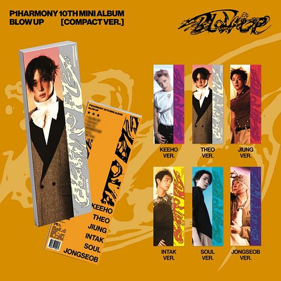 {PRE-ORDER} P1Harmony - 10th Mini Album [BLOW UP] (Compact Ver.)