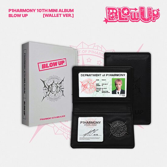 {PRE-ORDER} P1Harmony - 10th Mini Album [BLOW UP] (Wallet Ver.)