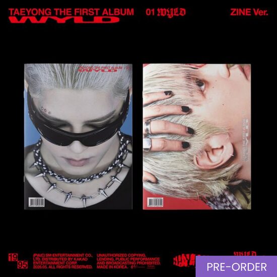 {PRE-ORDER} TAEYONG - 1st Album [WYLD] (Zine Ver.)