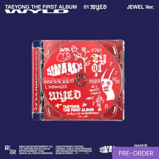 {PRE-ORDER} TAEYONG - 1st Album [WYLD] (Jewel Case Ver.)