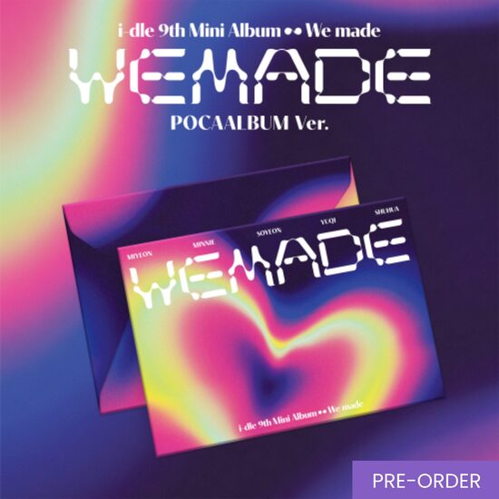 {PRE-ORDER} i-dle - 9th Mini Album [We made] (POCA Ver.)