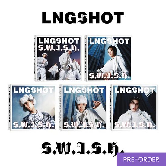 {PRE-ORDER} LNGSHOT 3rd EP [S.W.I.S.H.] (Standard Ver.)