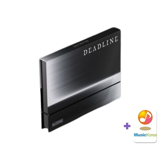 BLACKPINK - 3rd MINI ALBUM [DEADLINE] (GRAY Ver.) + MusicKorea Photocard