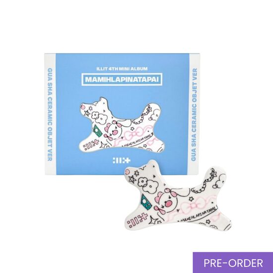 {PRE-ORDER} ILLIT - 4th Mini Album [MAMIHLAPINATAPAI] (Gua Sha Ceramic Objet Ver.)