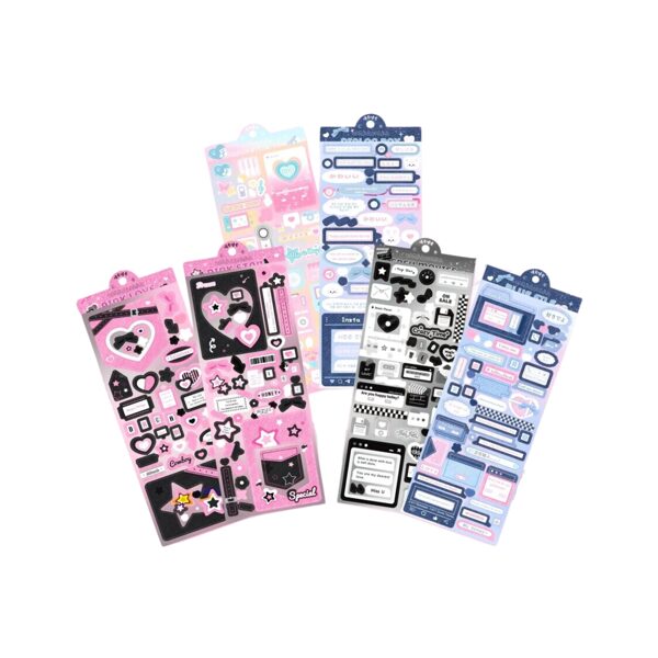 STICKER SHEET | WakaWaka [Digital Love]