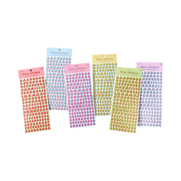 STICKER SHEETS | Deco Stickers [3D Letters]