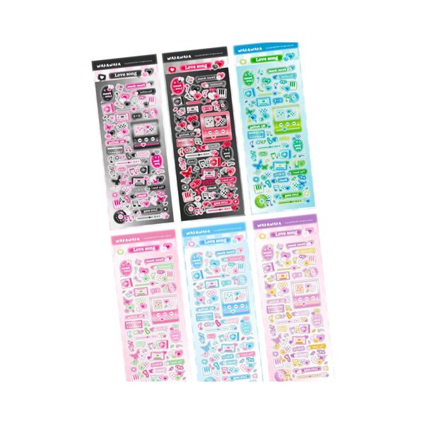 STICKER SHEET | WakaWaka [Love Song]