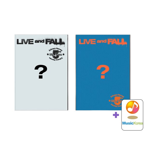 Xdinary Heroes - 5th Mini Album [LIVE and FALL] (Photobook Ver.) + MusicKorea Photocard