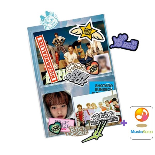 RIIZE - The 1st Mini Album [RIIZING] (Collect Book Ver.) + MusicKorea Photocard