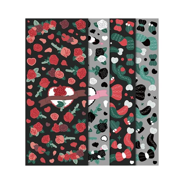 STICKER SHEETS | MOHAMM [Romantic Rose]