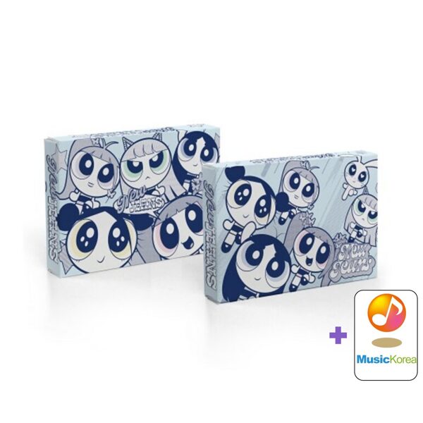 NewJeans - 2nd EP [Get Up] (The POWERPUFF GIRLS X NJ Box ver.) + MusicKorea Photocard