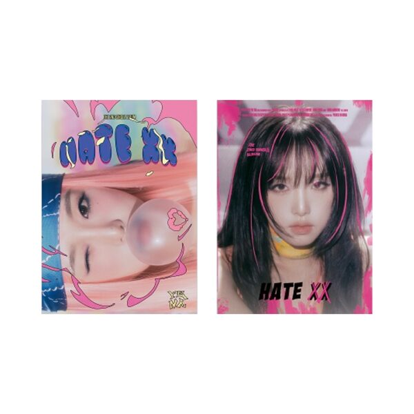 YENA - 2nd Single Album [HATE XX] (Photobook Ver.)