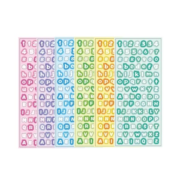 STICKER SHEETS | MOHAMM [Numbers & Letters]