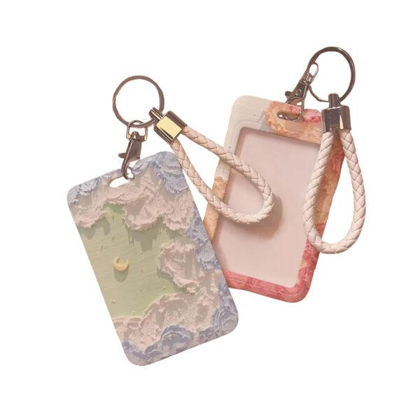 Card holder [Moon painting]