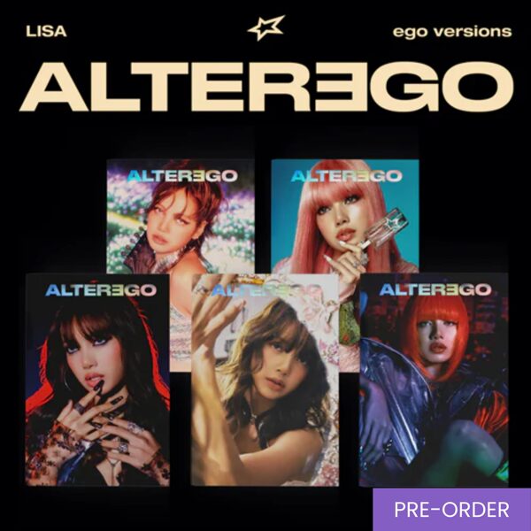 {PRE-ORDER} LISA (BLACKPINK) - Studio Album [Alter Ego] (Photobook Ver.)