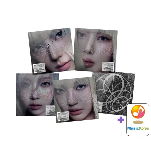 aespa - The 1st Album [Armageddon] (MY Power Ver.) + MusicKorea Photocard