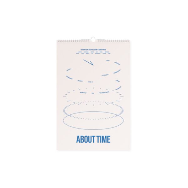 SEVENTEEN - 2024 Wall Calendar [ABOUT TIME]