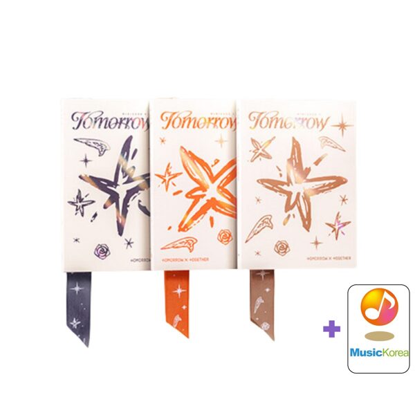 TXT - 6th Mini Album [minisode 3: TOMORROW] (Standard Ver.) + MusicKorea Photocard