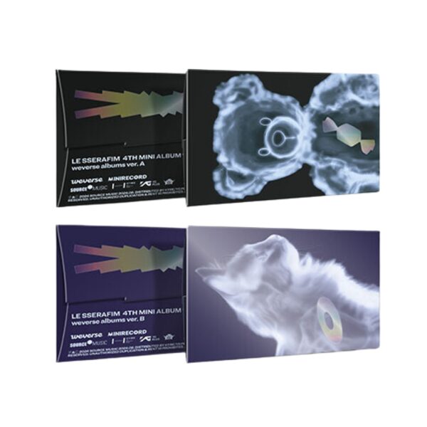 LE SSERAFIM - 4th Mini Album [CRAZY] (Weverse Ver.)