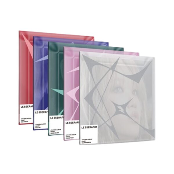 LE SSERAFIM - 4th Mini Album [CRAZY] (Compact Ver.)