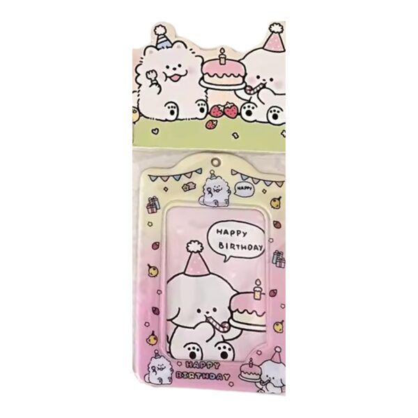 Card Holder [Cartoon Greeting] / Happy Birthday