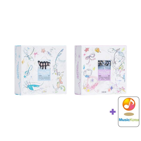 ILLIT - 1st Mini Album [SUPER REAL ME] (Standard Ver.) + MusicKorea Photocard