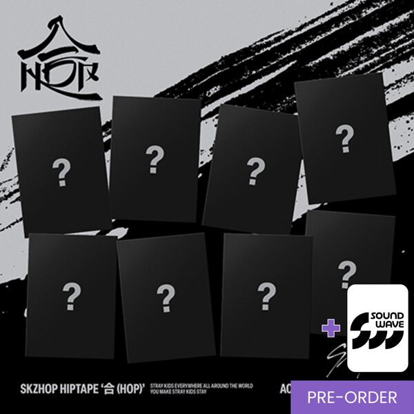 {PRE-ORDER} Stray Kids - SKZHOP HIPTAPE [合 (HOP)] (ACCORDION Ver.) + SoundWave Photocard