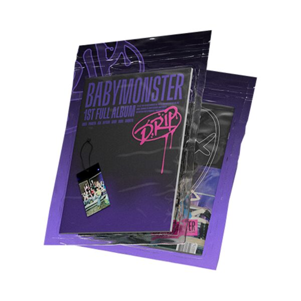 BABYMONSTER - 1st Full Album [DRIP] (ZIP LOCK Ver.)